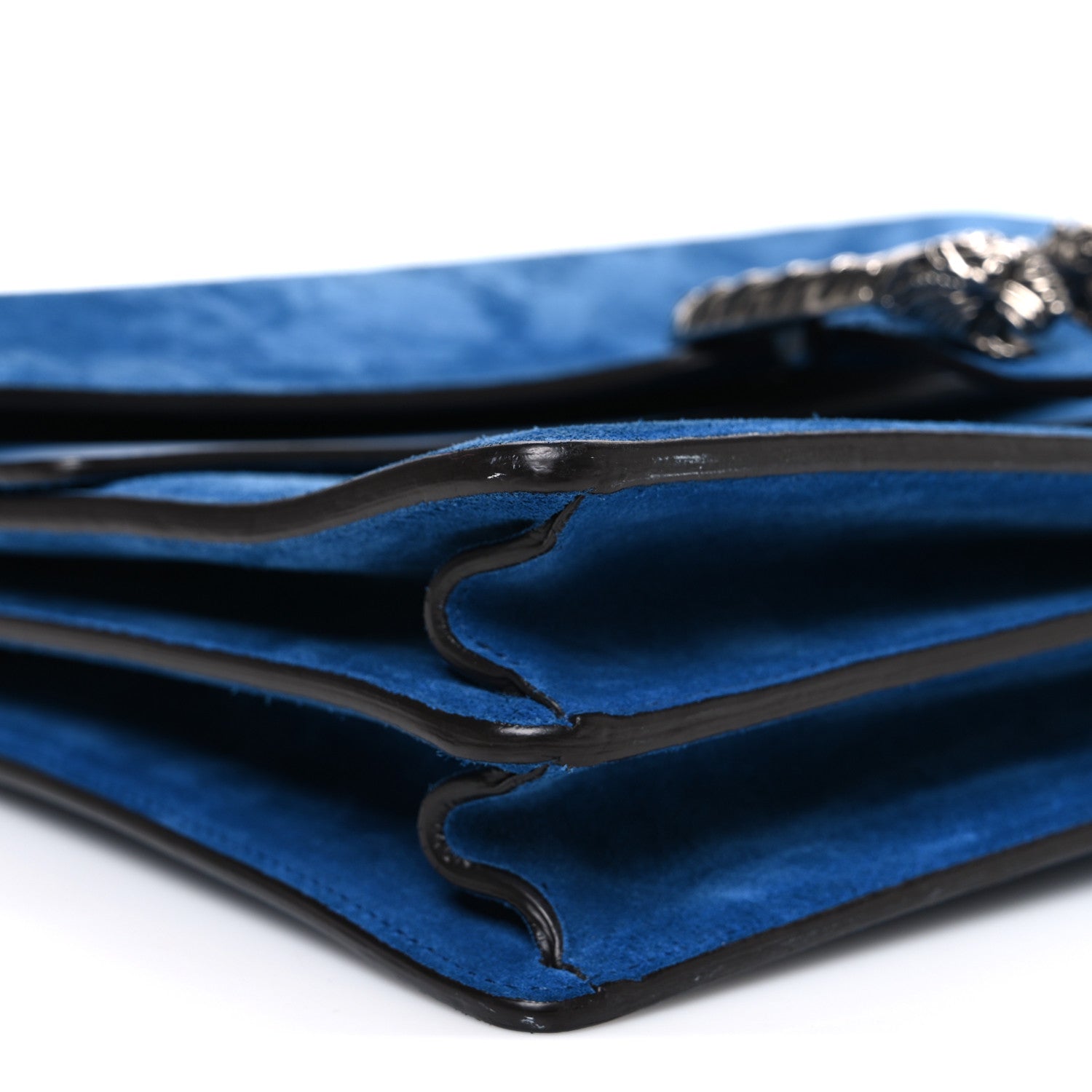 Suede Medium Dionysus Shoulder Bag Blue