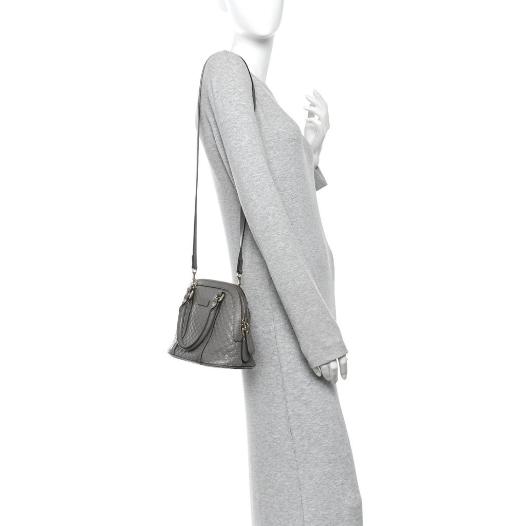 Microguccissima Mini Dome Bag Loess