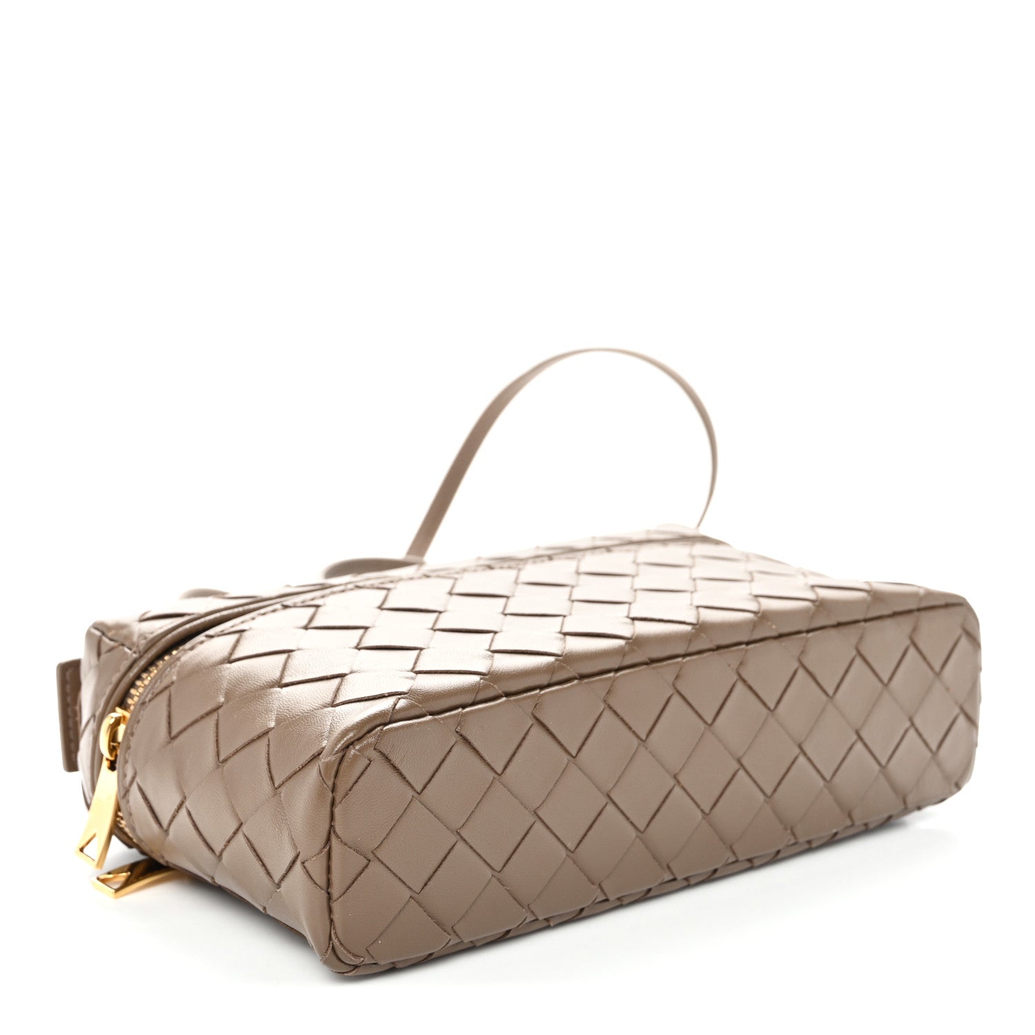 Calfskin Intrecciato Bang Bang Vanity Case Pinecone
