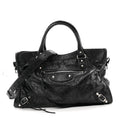 Agneau Arena Silver Hardware Medium Le City Black