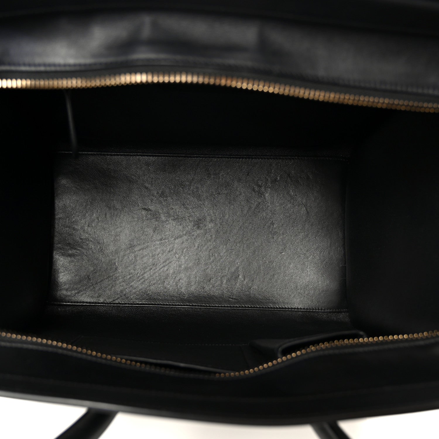 Smooth Calfskin Mini Luggage Black