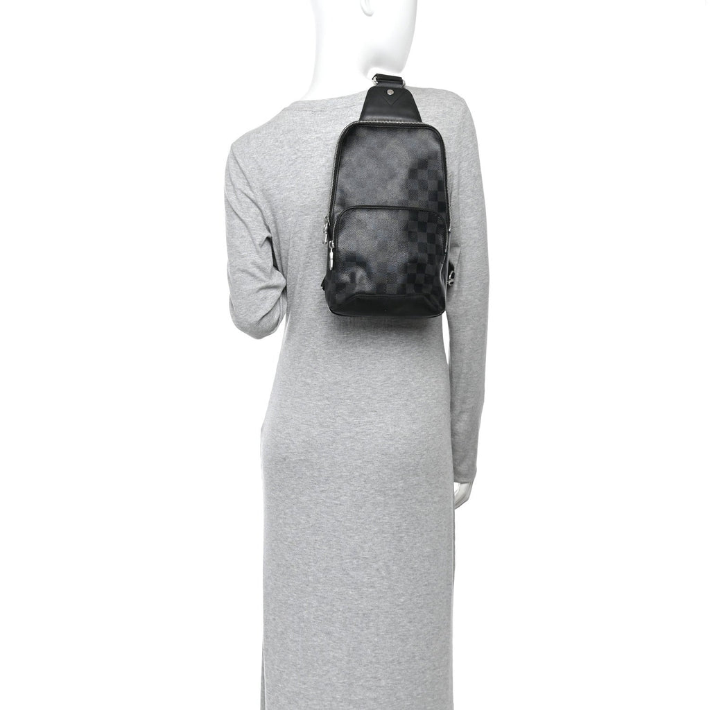 Damier Graphite Avenue Sling Backpack