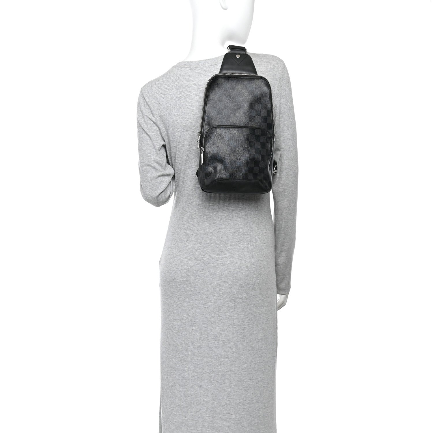 Damier Graphite Avenue Sling Backpack