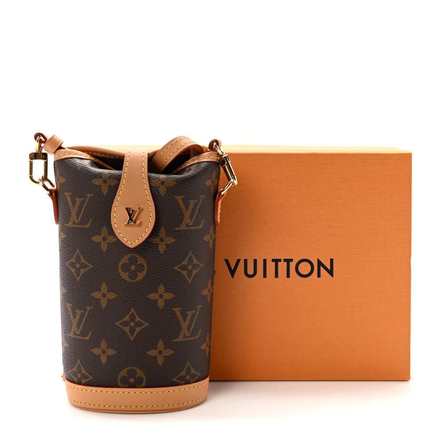 Monogram Fold Me Pouch