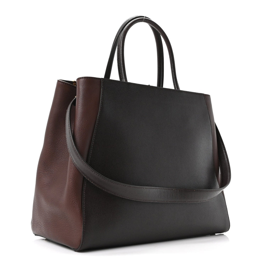 Vitello Elite Flamingo Regular 2Jours Tote Moro Marrone Nocciola