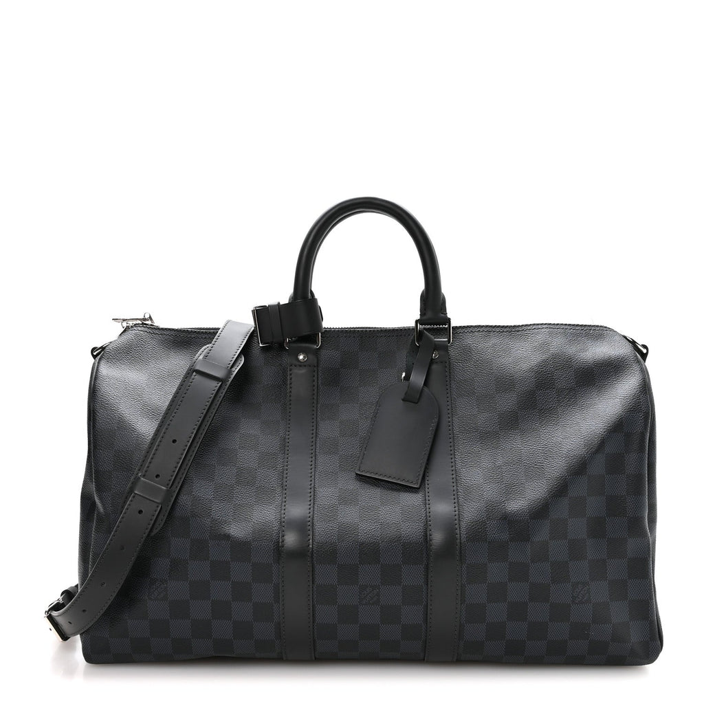 Damier Cobalt Keepall Bandouliere 45