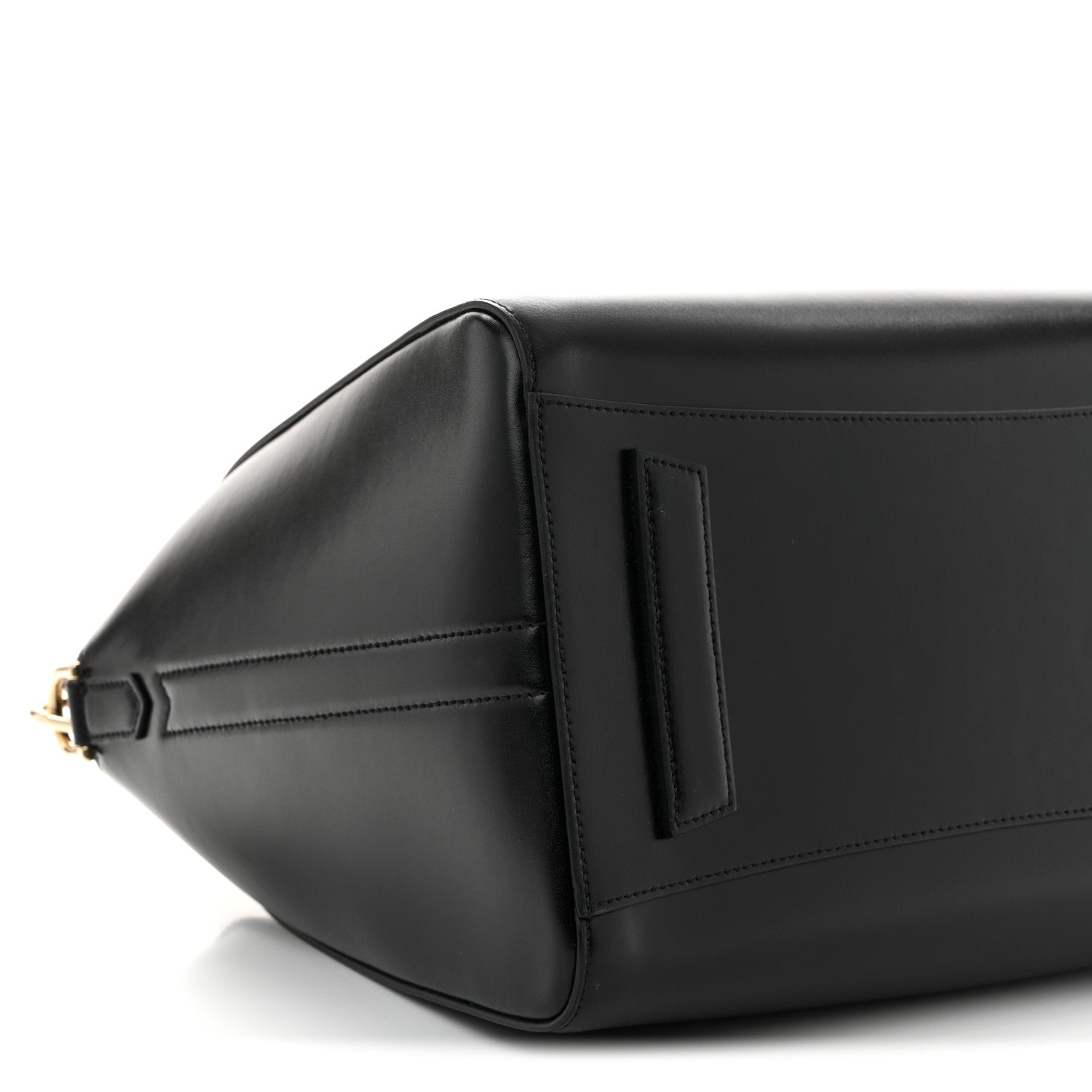Shiny Lord Calfskin Medium Antigona Black