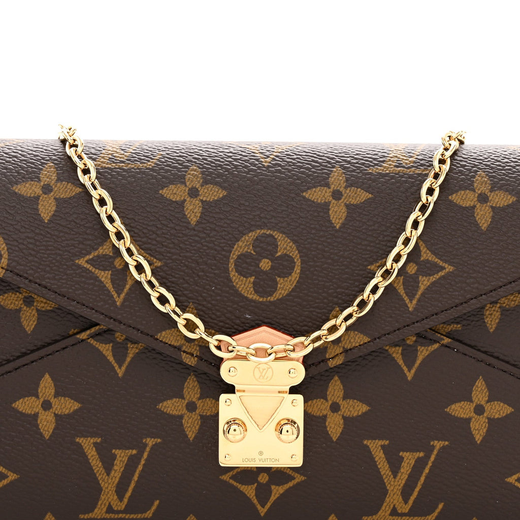 Monogram Grace Coddington Kirigami Organizer On Chain Beige