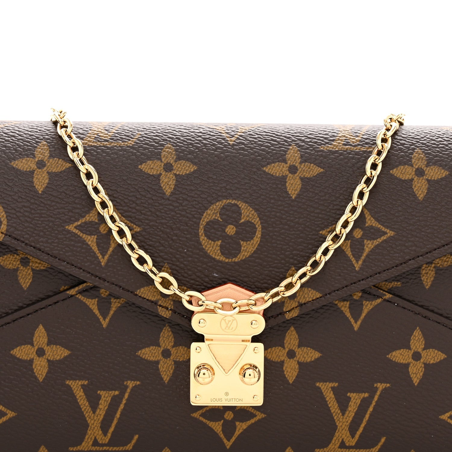 Monogram Grace Coddington Kirigami Organizer On Chain Beige