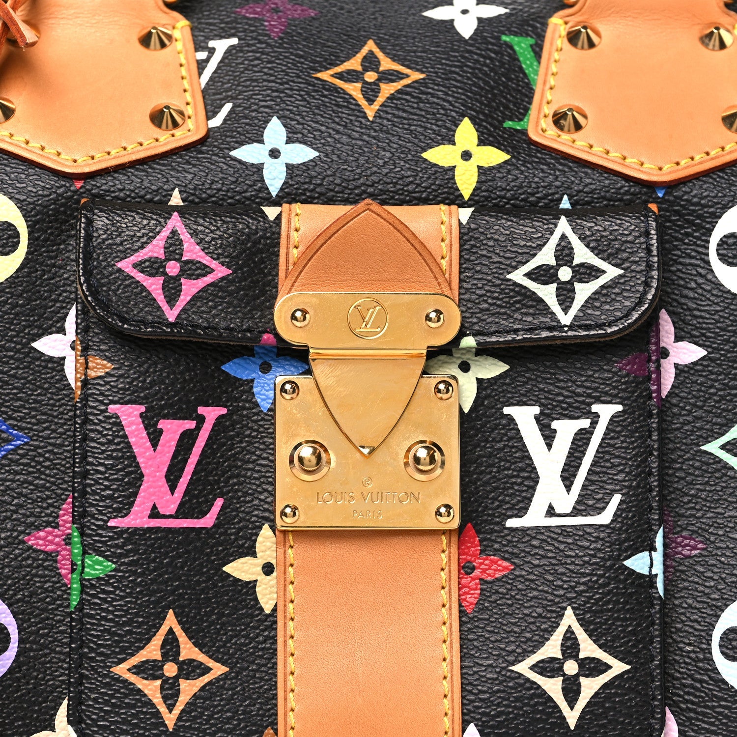 Monogram Multicolor Speedy 30 Black