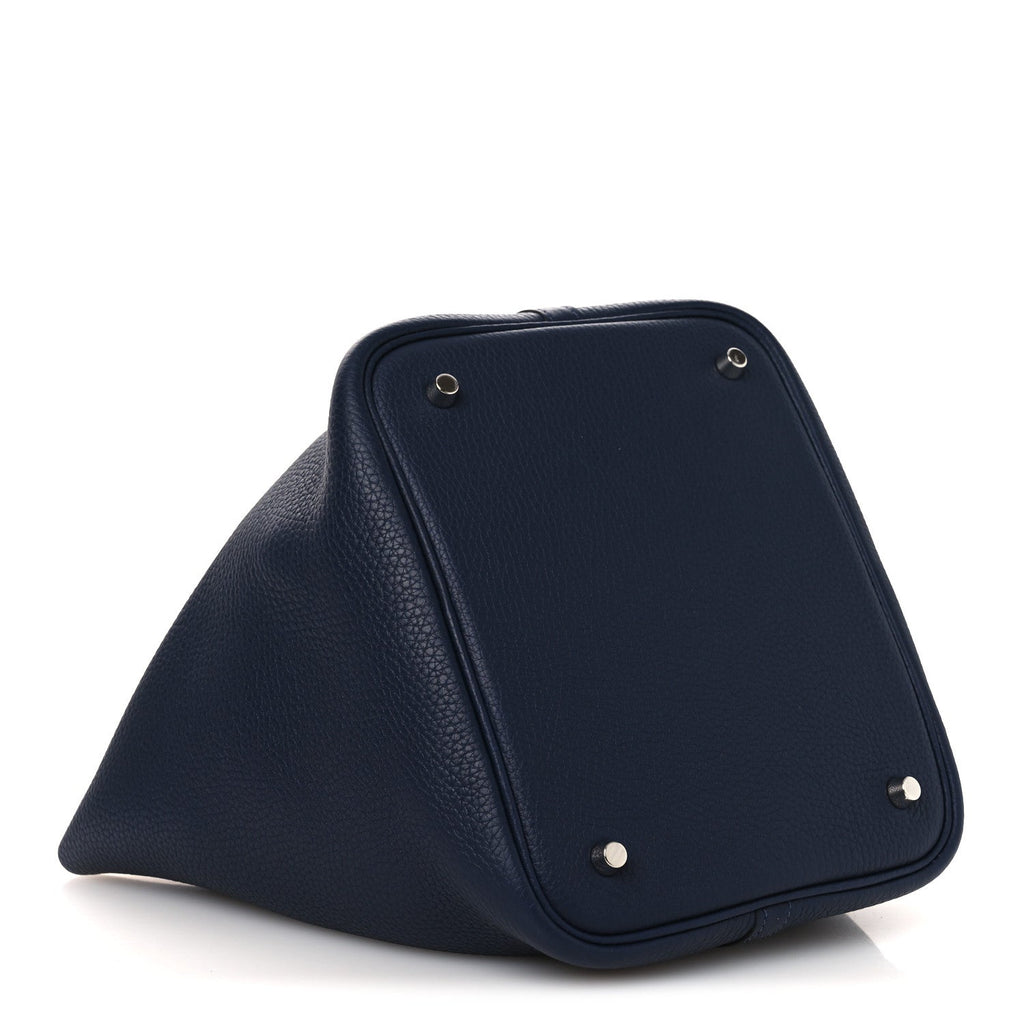 Taurillon Clemence Picotin Lock 22 MM Bleu Nuit