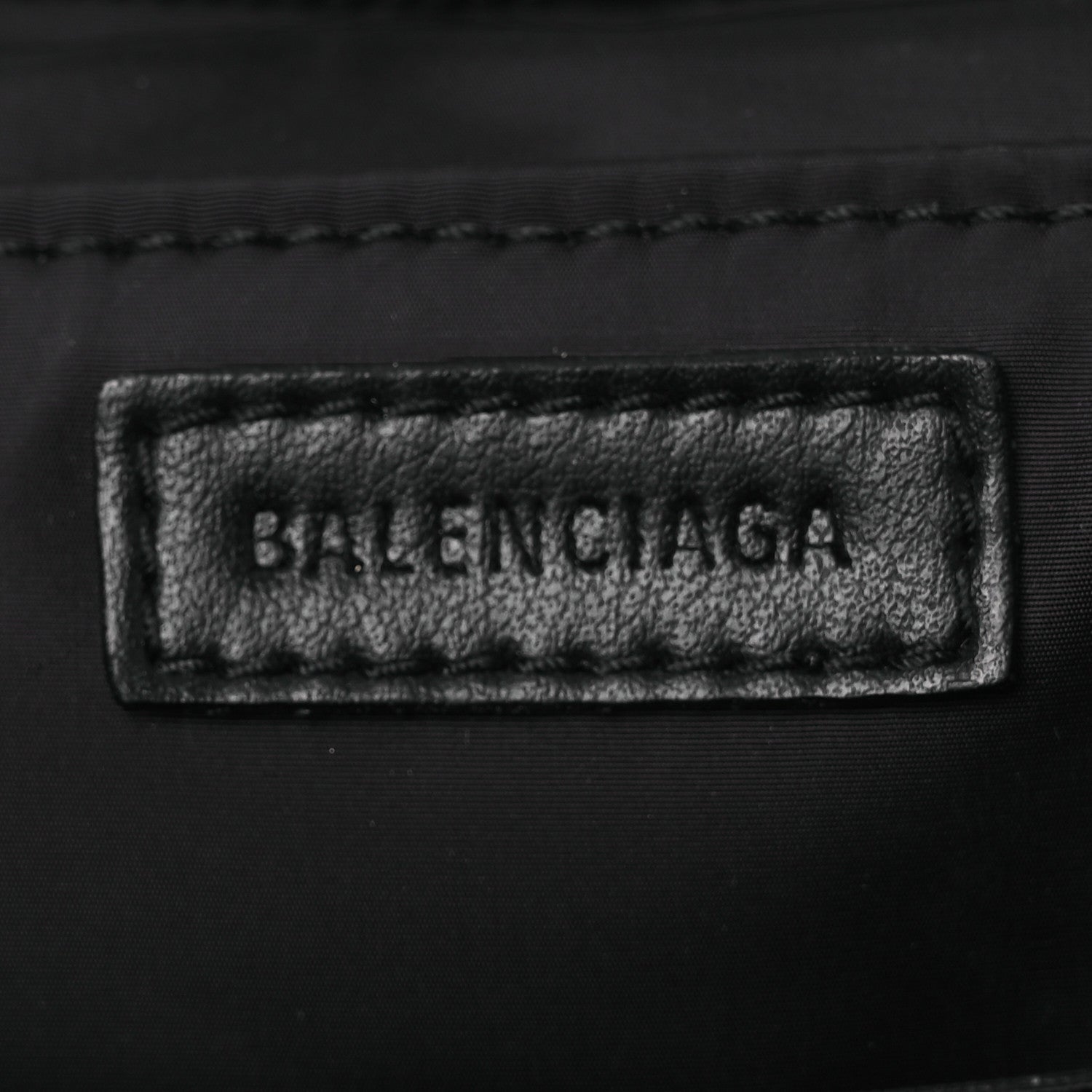 Nylon Logo Sport Camera Bag Black