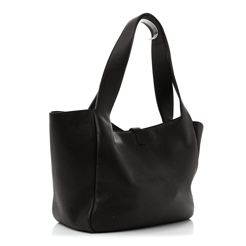 Grained Deerskin Bea Tote Sweet Chocolate