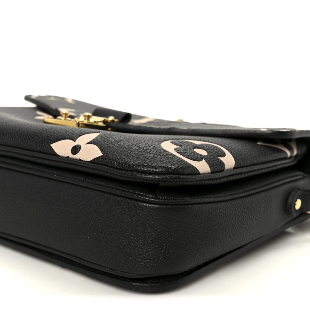 Empreinte Monogram Giant Pochette Metis Black Beige Black Beige