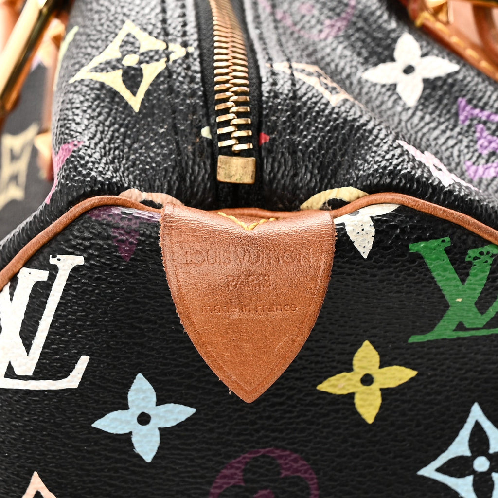 Monogram Multicolor Speedy 30 Black