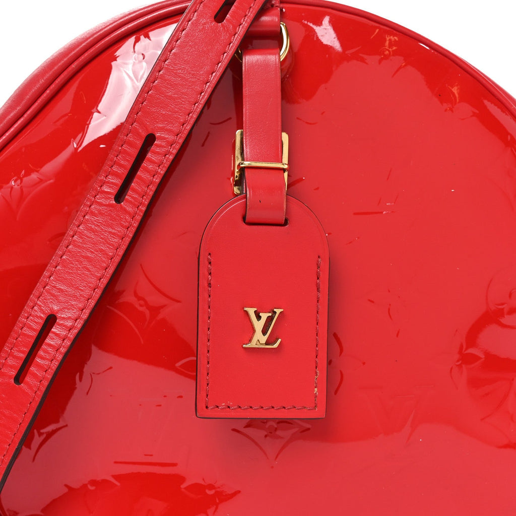 Vernis Boite Chapeau Souple MM Rouge