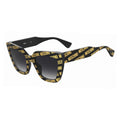 Moschino Sunglasses Cat Eye Full Rim, Pattern Black Frame and Dark Grey Gradient Lens MOS148/S07RM9O