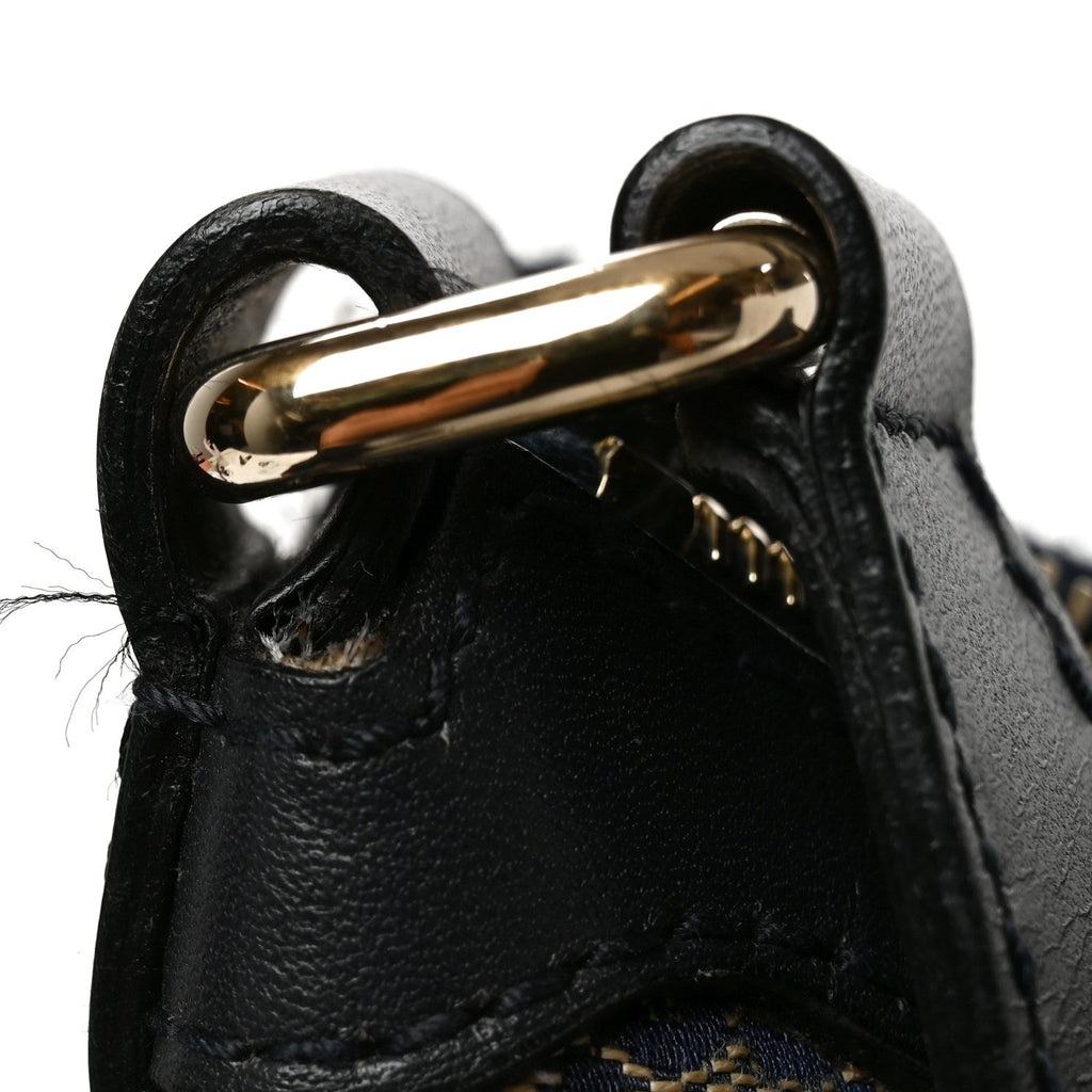 Monogram Vintage Web Medium Hobo Navy