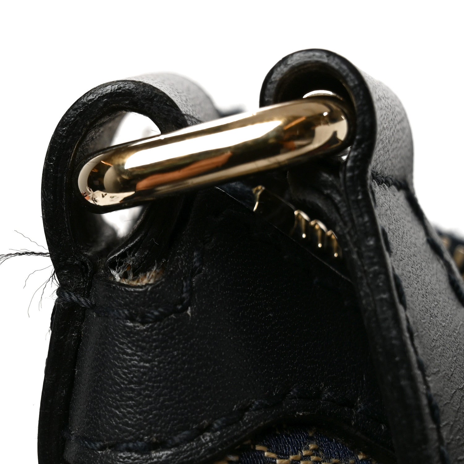Monogram Vintage Web Medium Hobo Navy