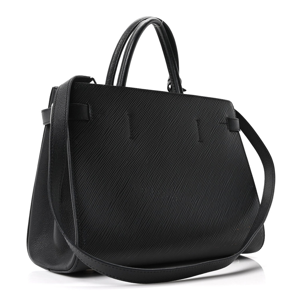 Epi Twist Tote Black