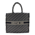 Oblique Large Book Tote Blue Multicolor