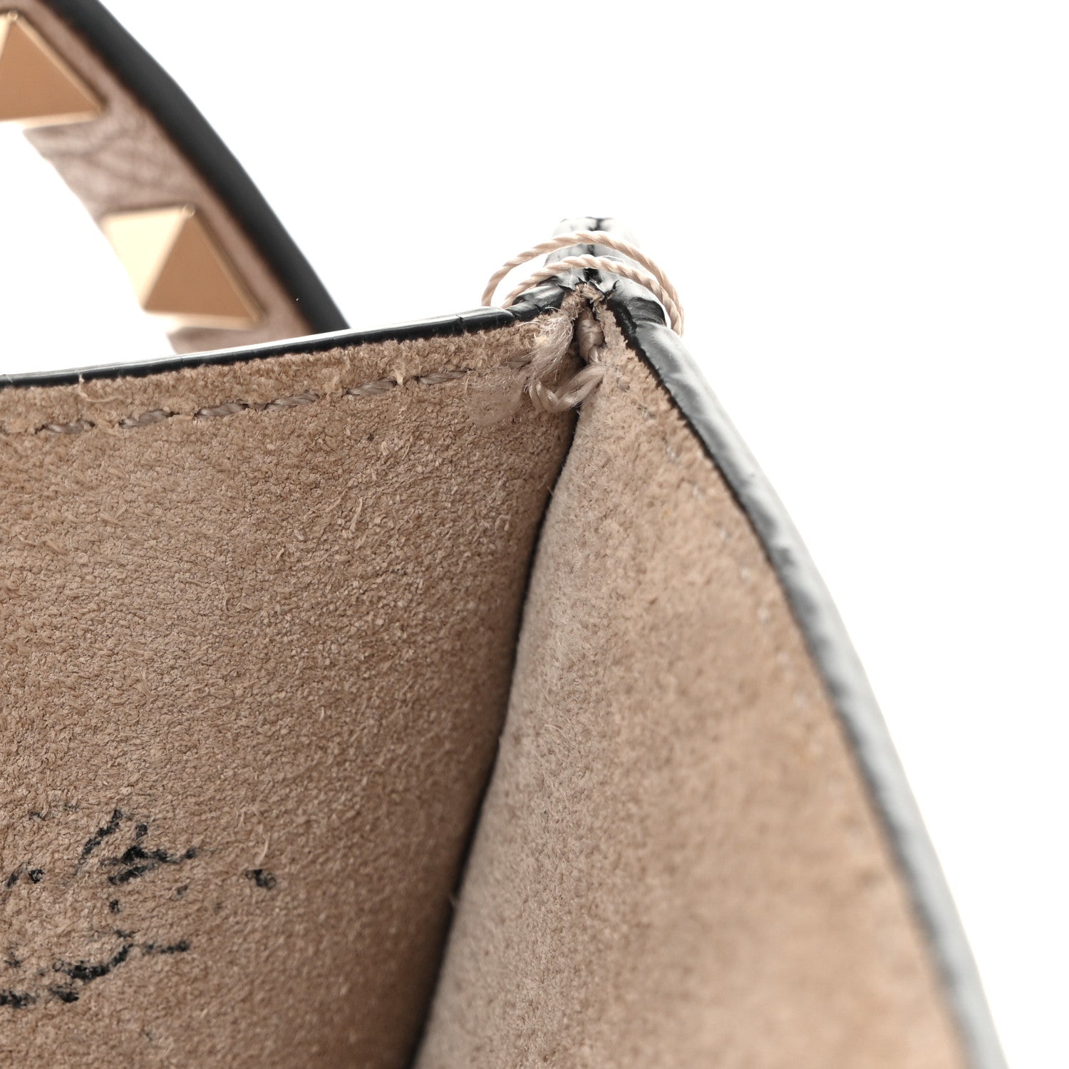 Pebbled Calfskin Medium Rockstud Flip Lock Crossbody Bag Poudre