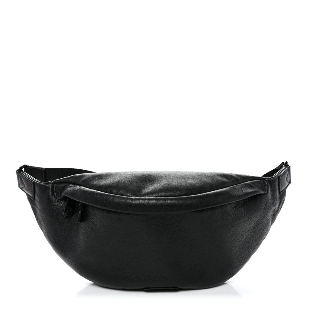 Calfskin Monogram Shadow Discovery Bumbag Black