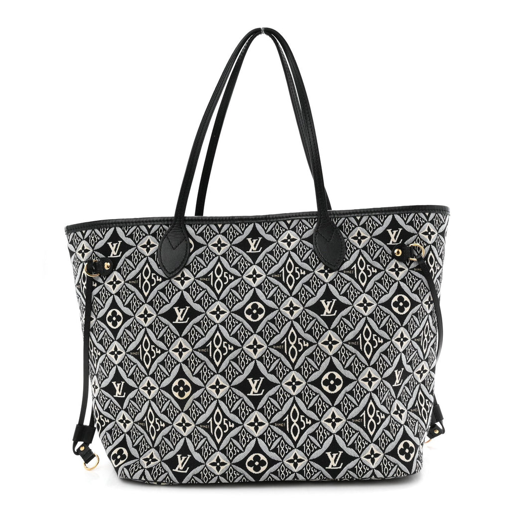Jacquard Since 1854 Neverfull MM Grey