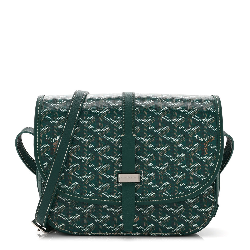 Goyardine Belvedere II PM Messenger Bag Green