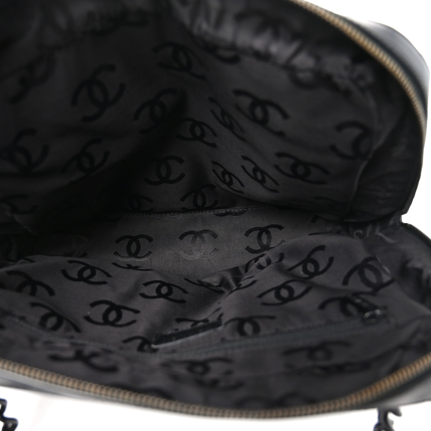 Jersey Quilted Chocolate Bar Shoulder Bag Black