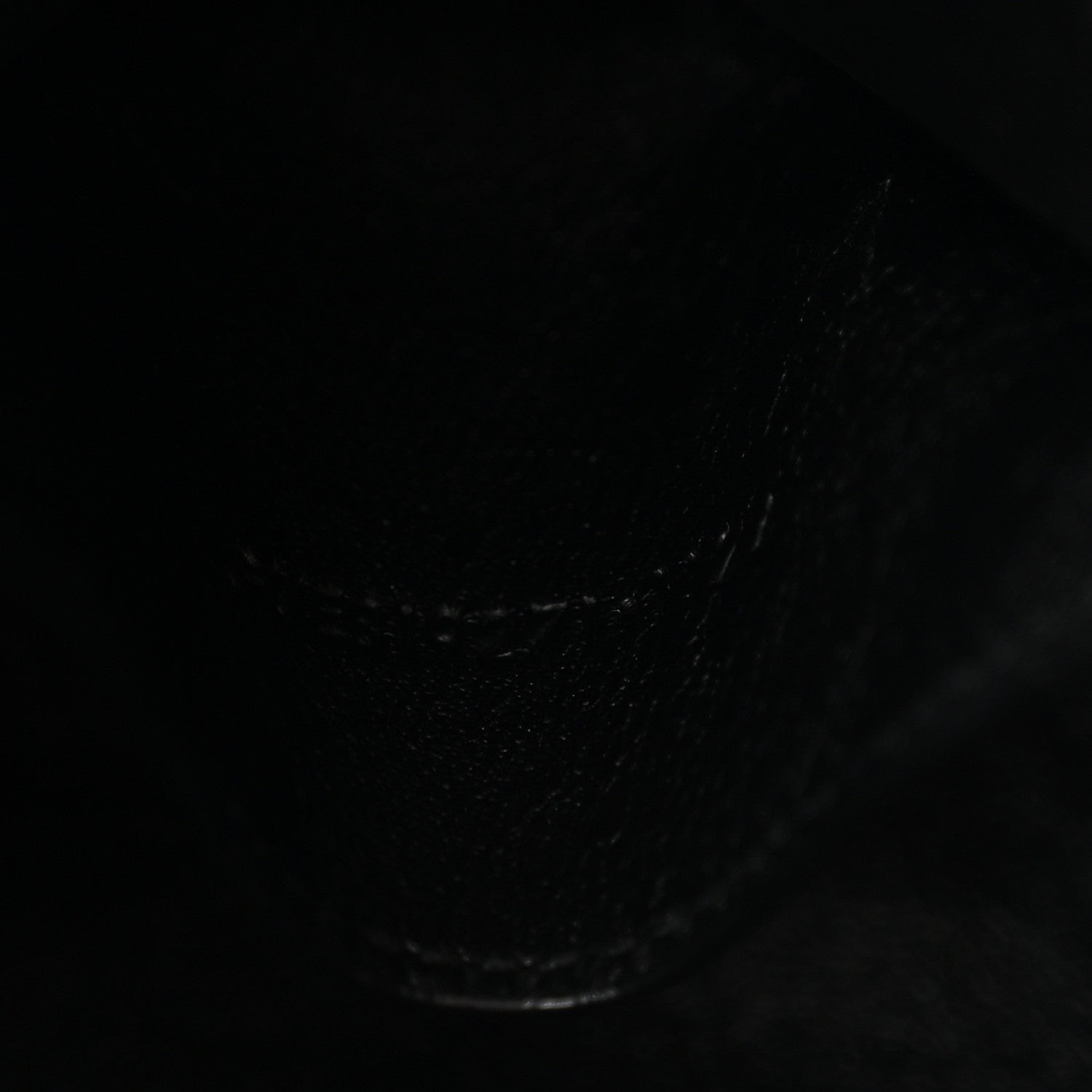 Supple Lambskin Small Cassandre Chain Pouch Black