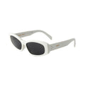 Celine Sunglasses Cat Eye Full Rim, Shiny Ivory Frame and Smoke Lens CL40252I25A