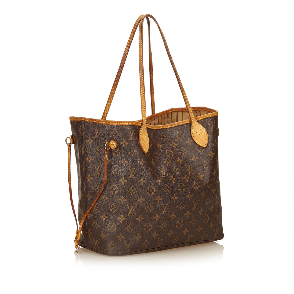 Louis Vuitto Neverfull MM Monogram Canvas Tote Bag