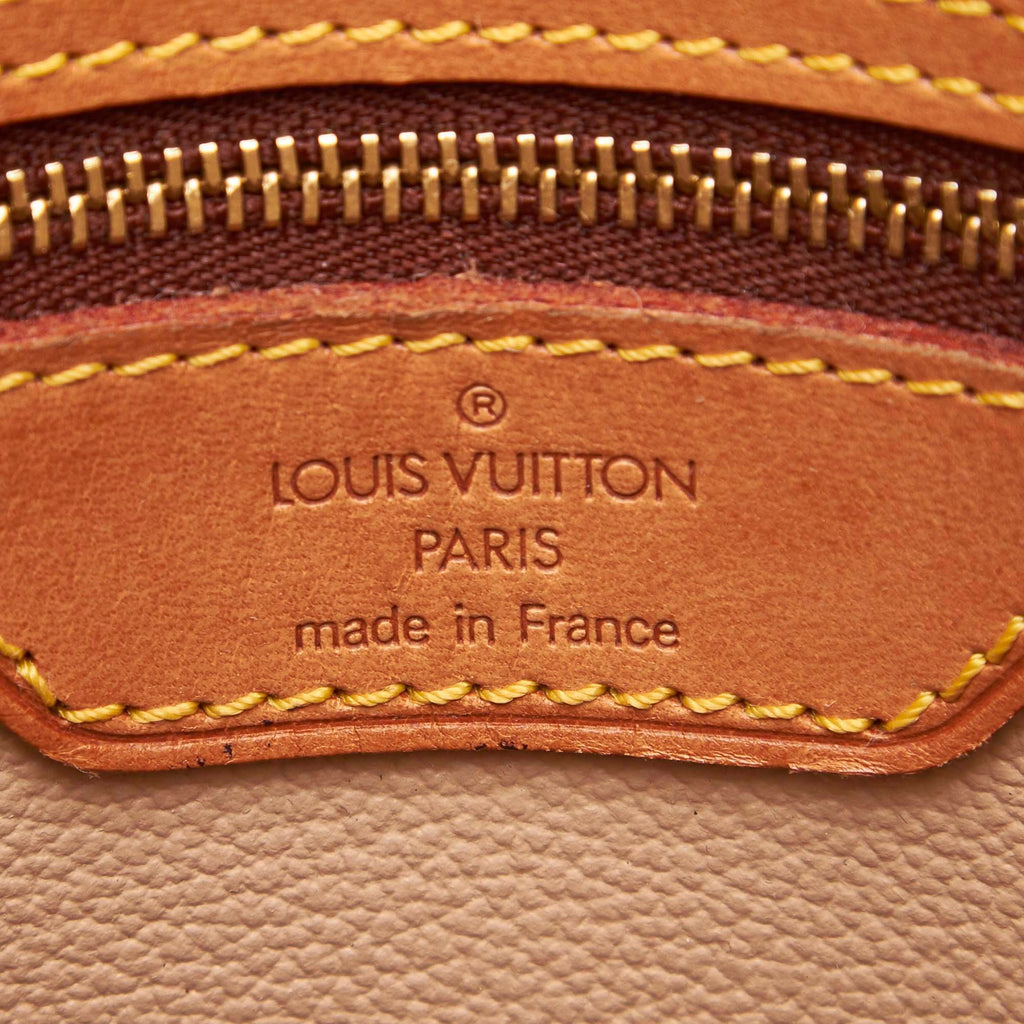 Louis Vuitto Petit Bucket Monogram Canvas Tote Bag