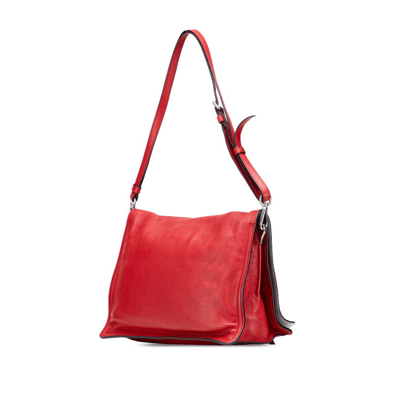 Prada Etiquette Bag Leather Shoulder Bag