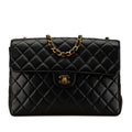 Chanel Matelasse Coco Mark Lambskin Shoulder Bag