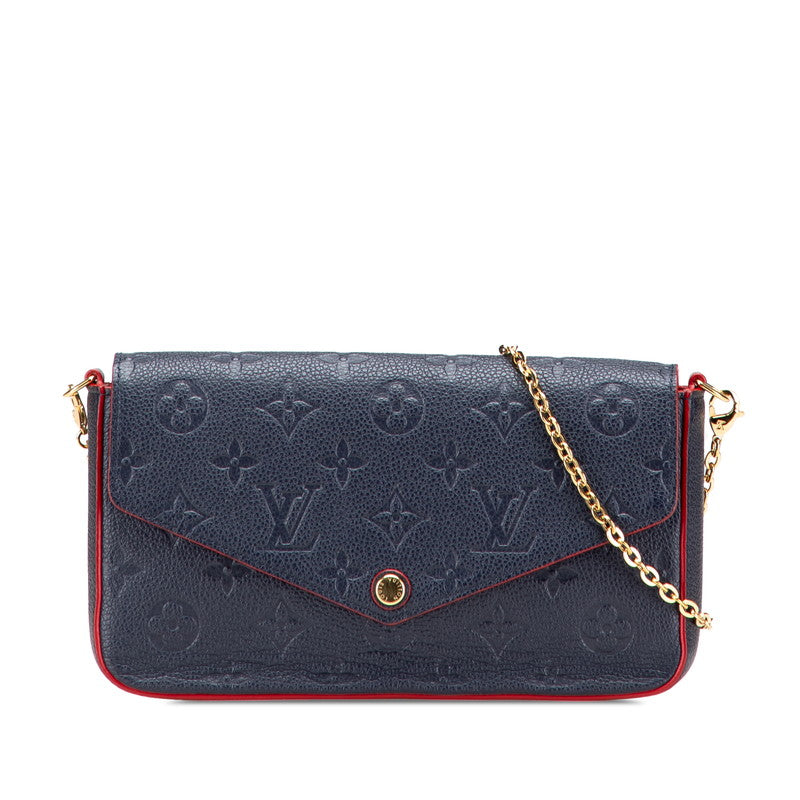 Louis Vuitton Pochette Felicie Monogram Empreinte Shoulder Bag