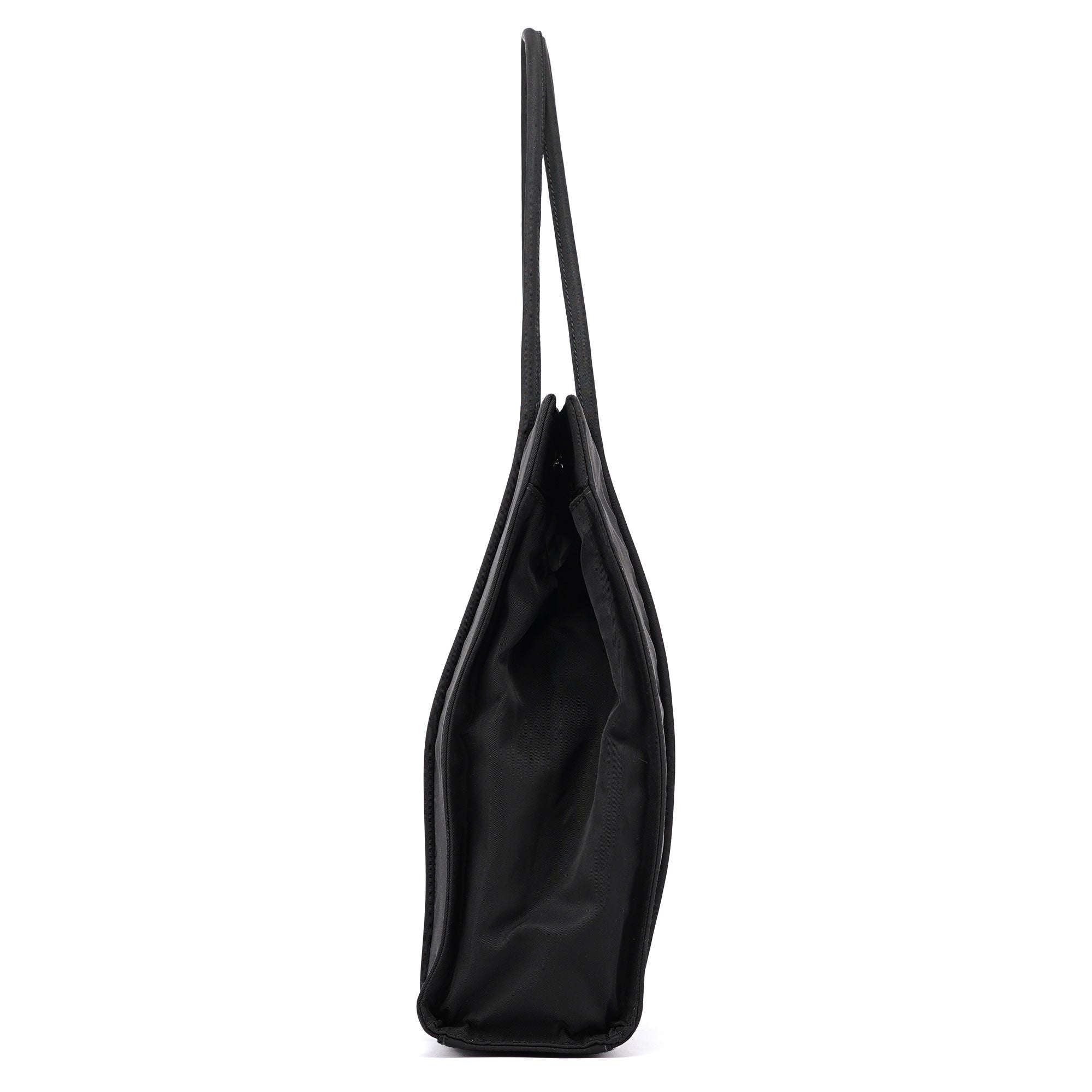 B6761 Black Tessuto Nylon Tote Bag