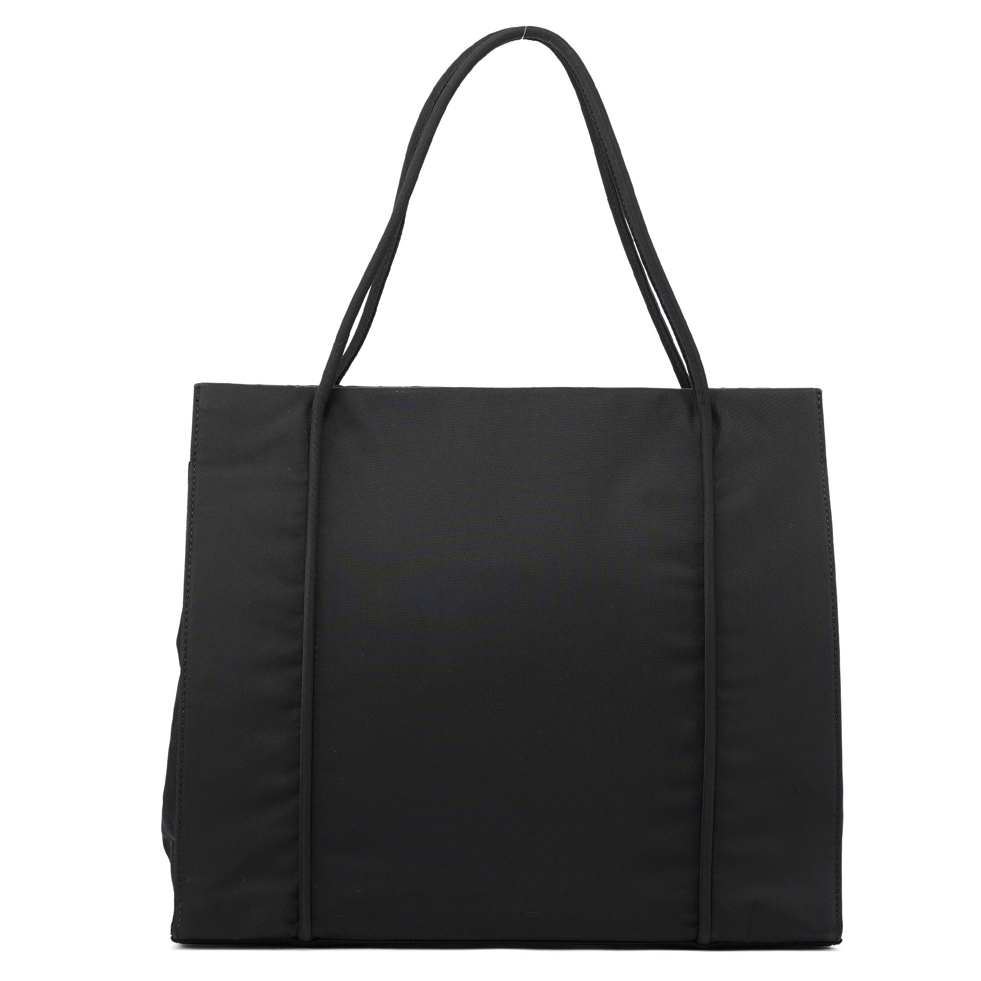 B6761 Black Tessuto Nylon Tote Bag