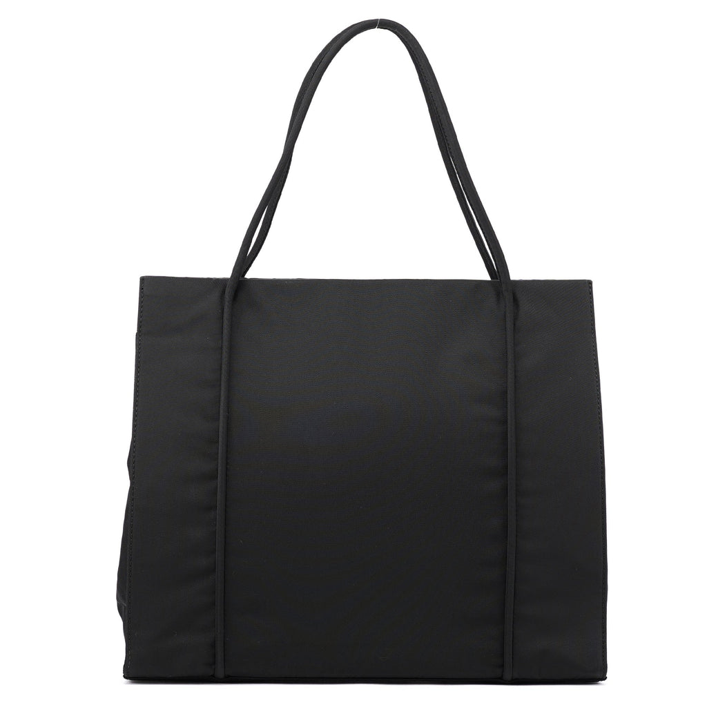 B6761 Black Tessuto Nylon Tote Bag
