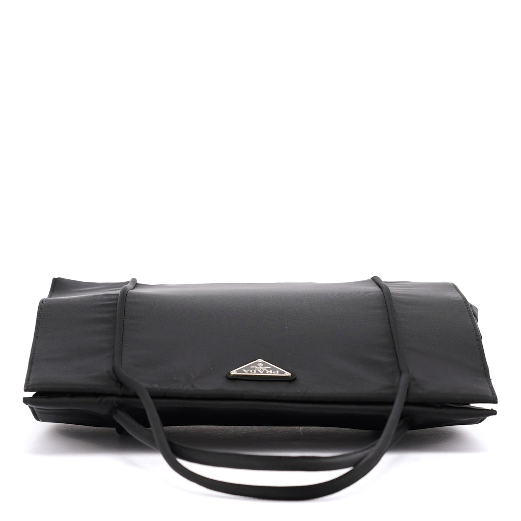 B6761 Black Tessuto Nylon Tote Bag