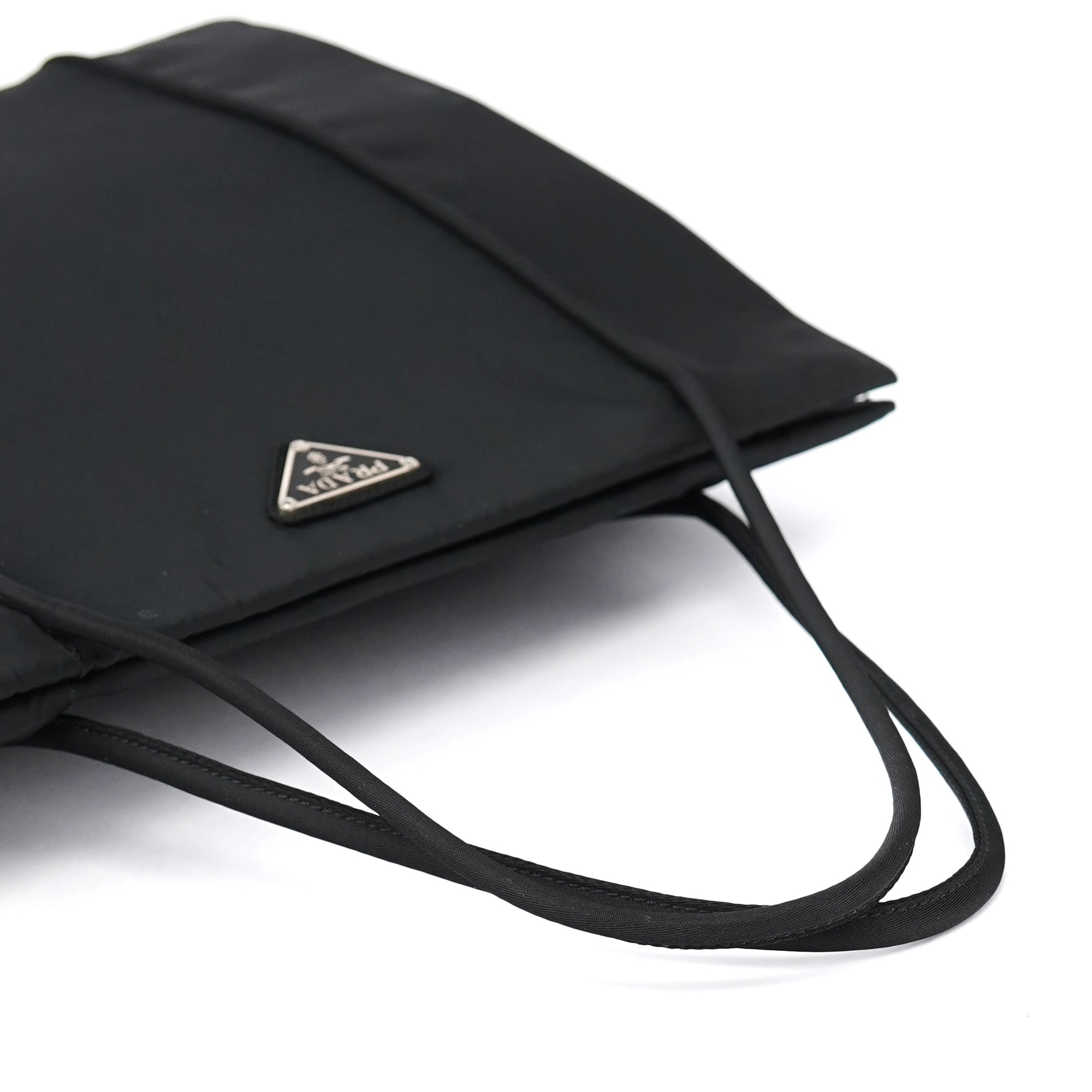 B6761 Black Tessuto Nylon Tote Bag