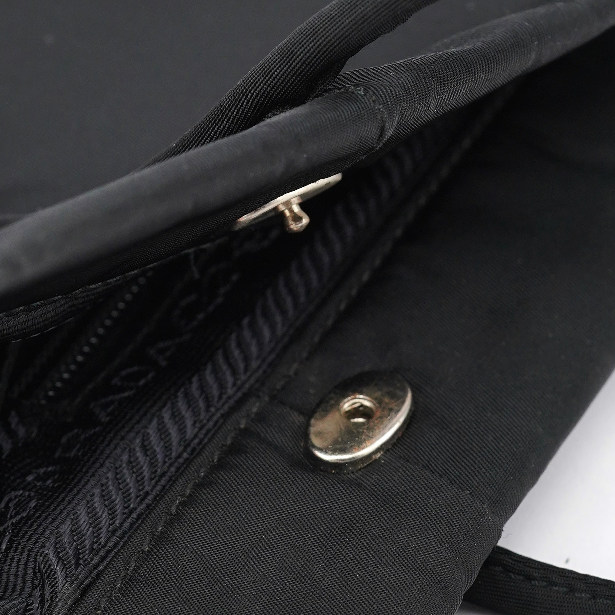 B6761 Black Tessuto Nylon Tote Bag