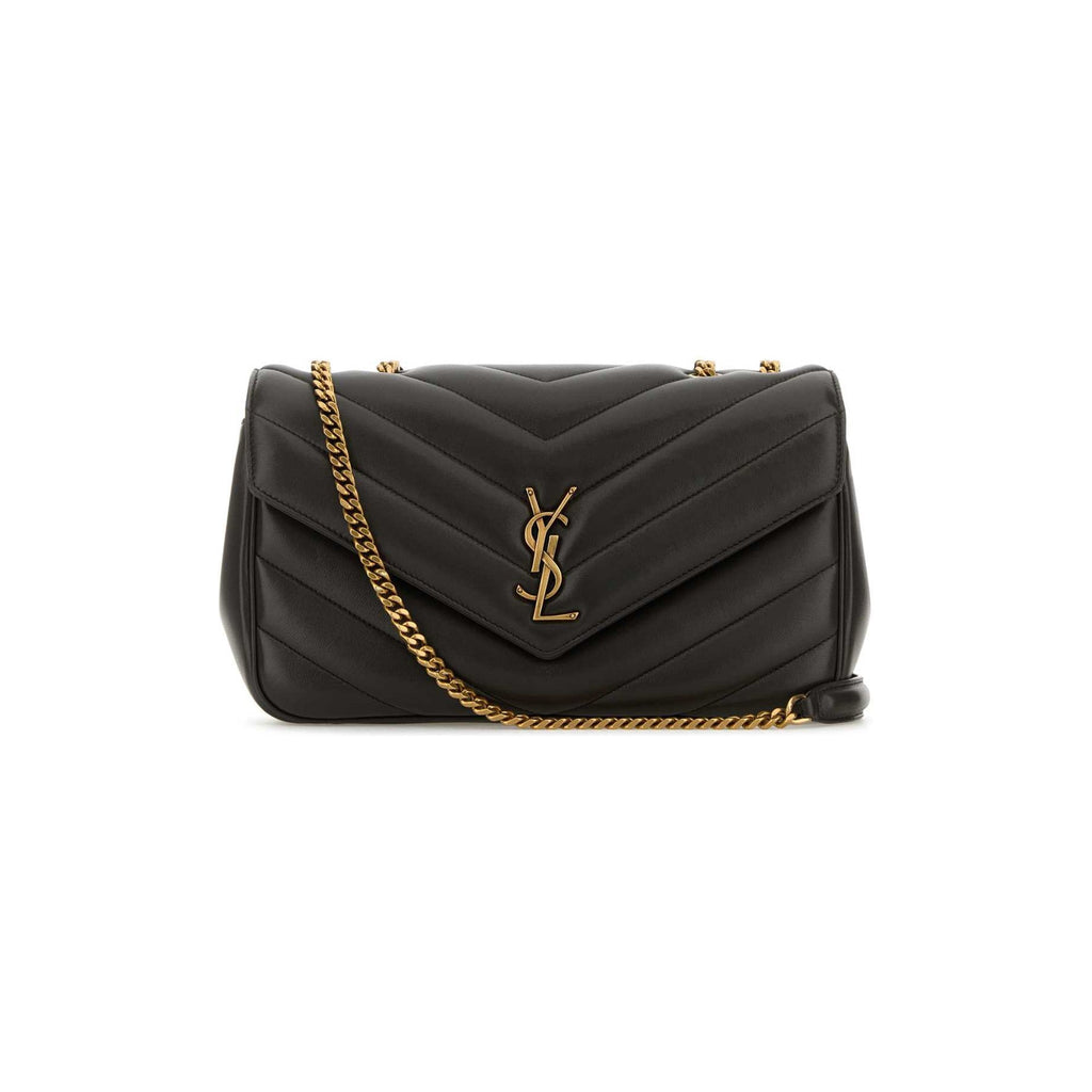 LOULOU medium in MATELASSÉ lambskin URBAN GREY