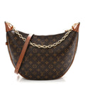 Reverse Monogram Loop Hobo