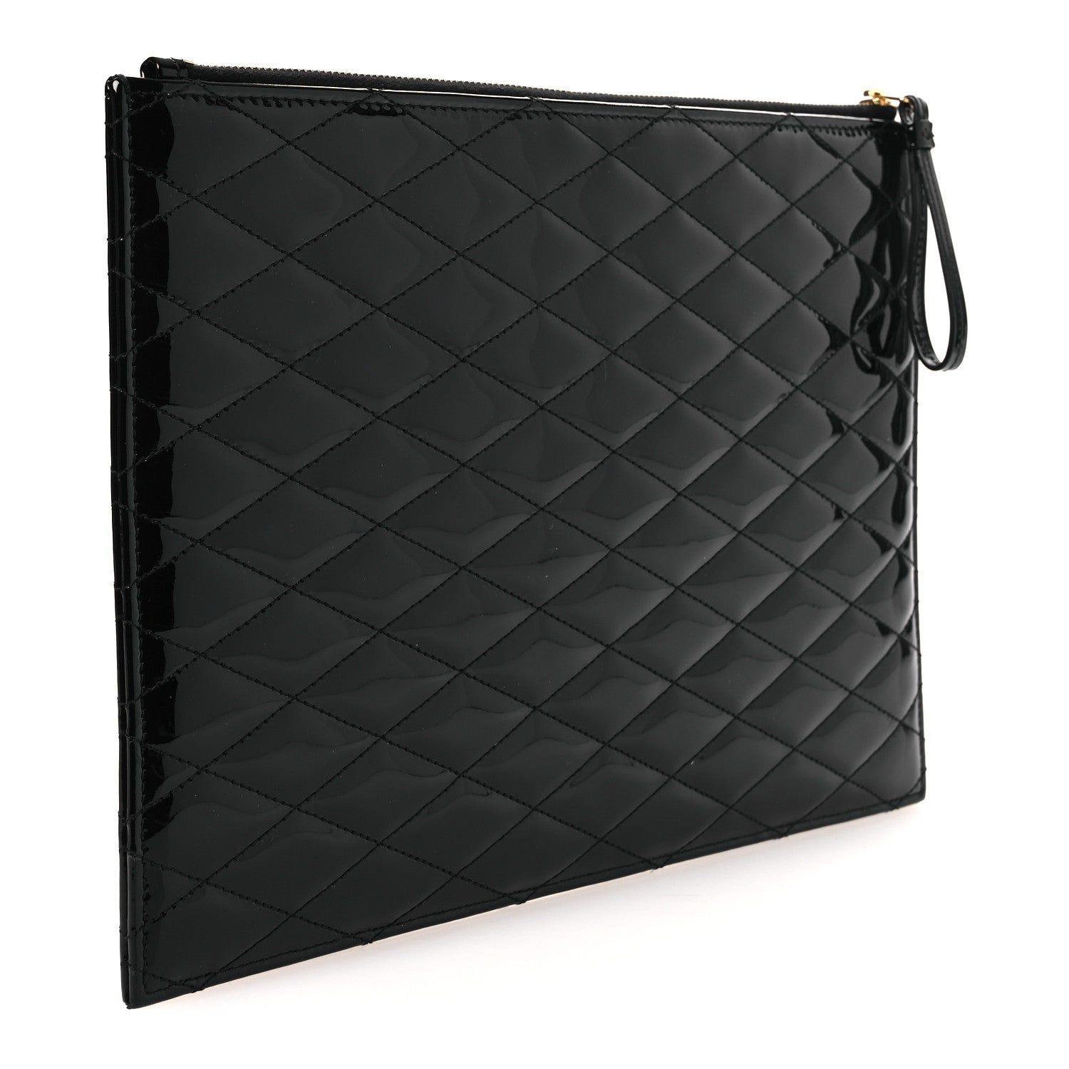 Patent Quilted iPad Case Black