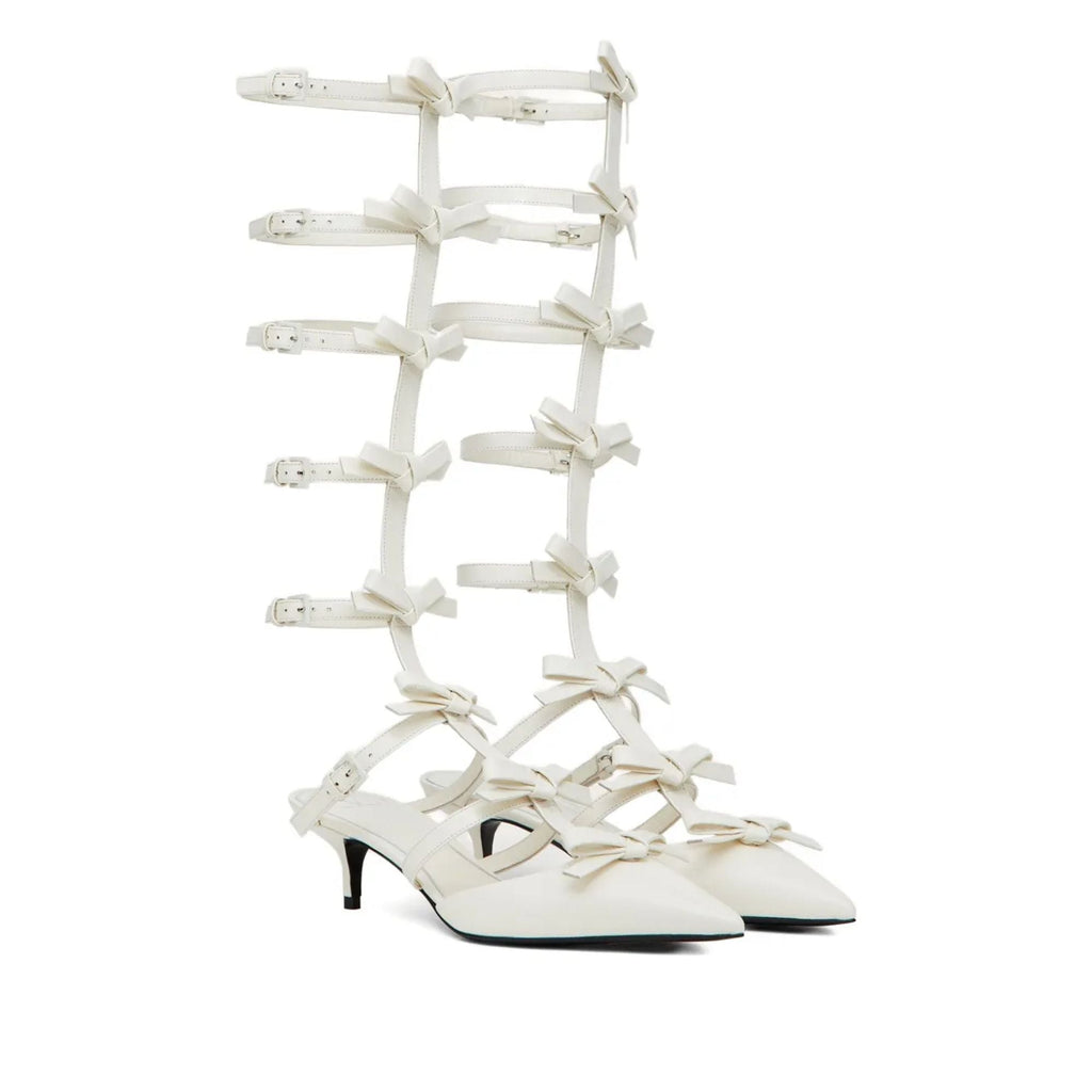 Valentino Garavani 55Mm Bow-Embellished Kitten-Heel Pumps