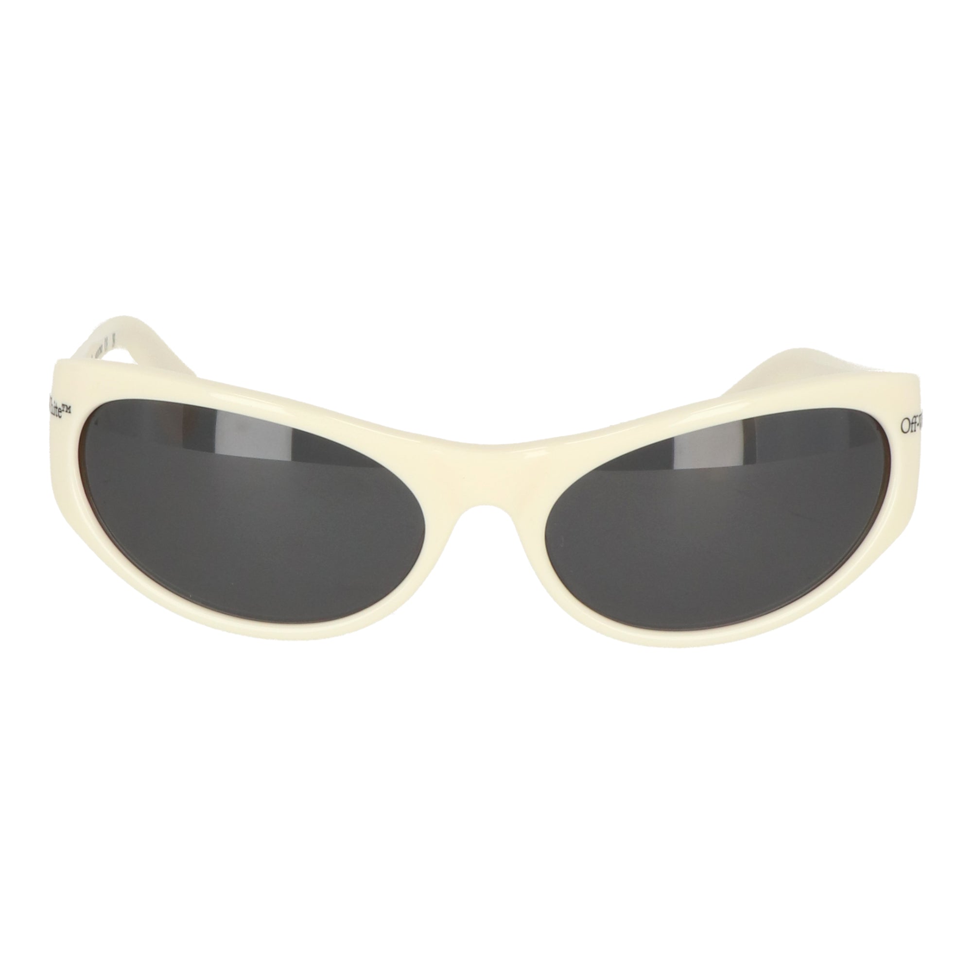 Off White Unisex White Sunglasses