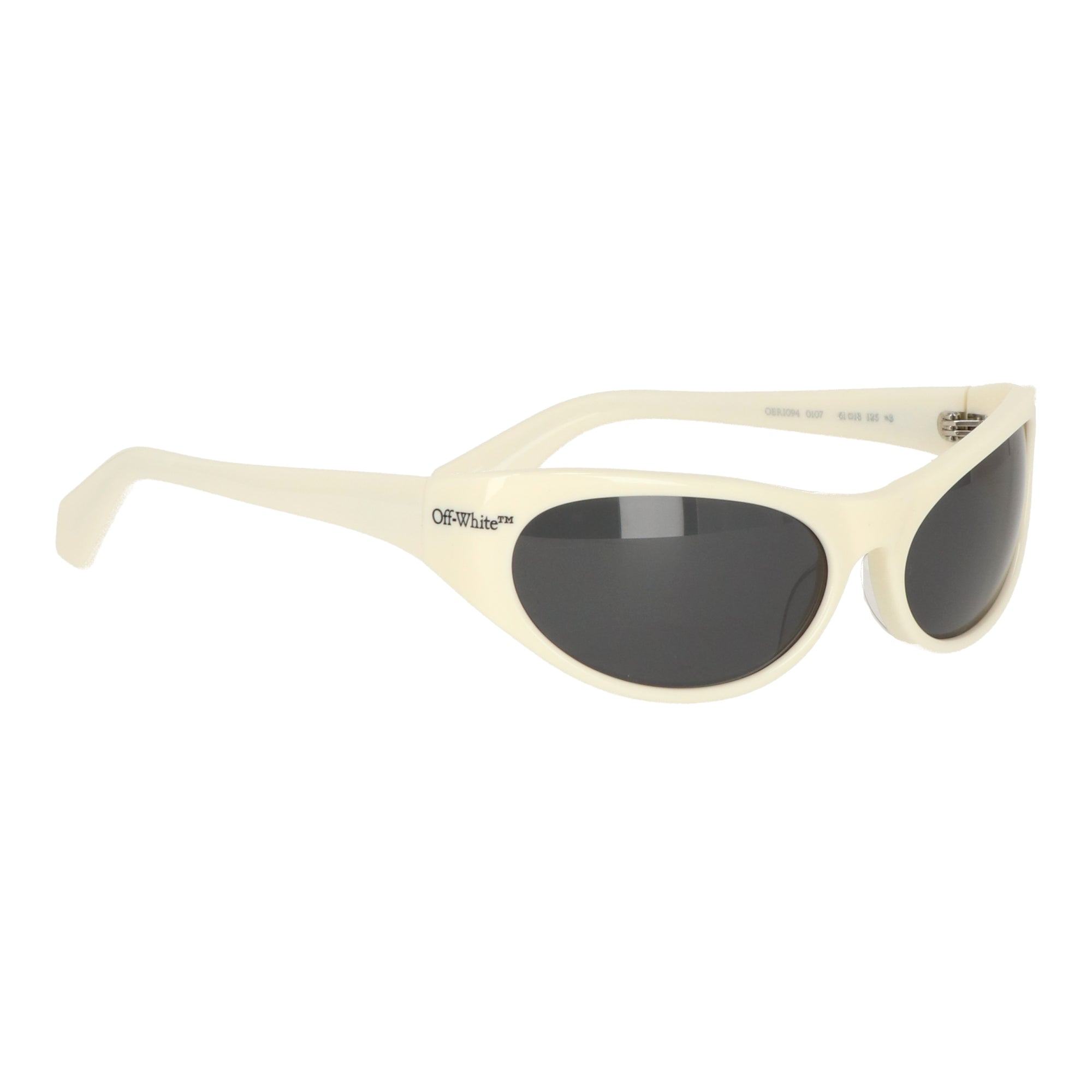 Off White Unisex White Sunglasses