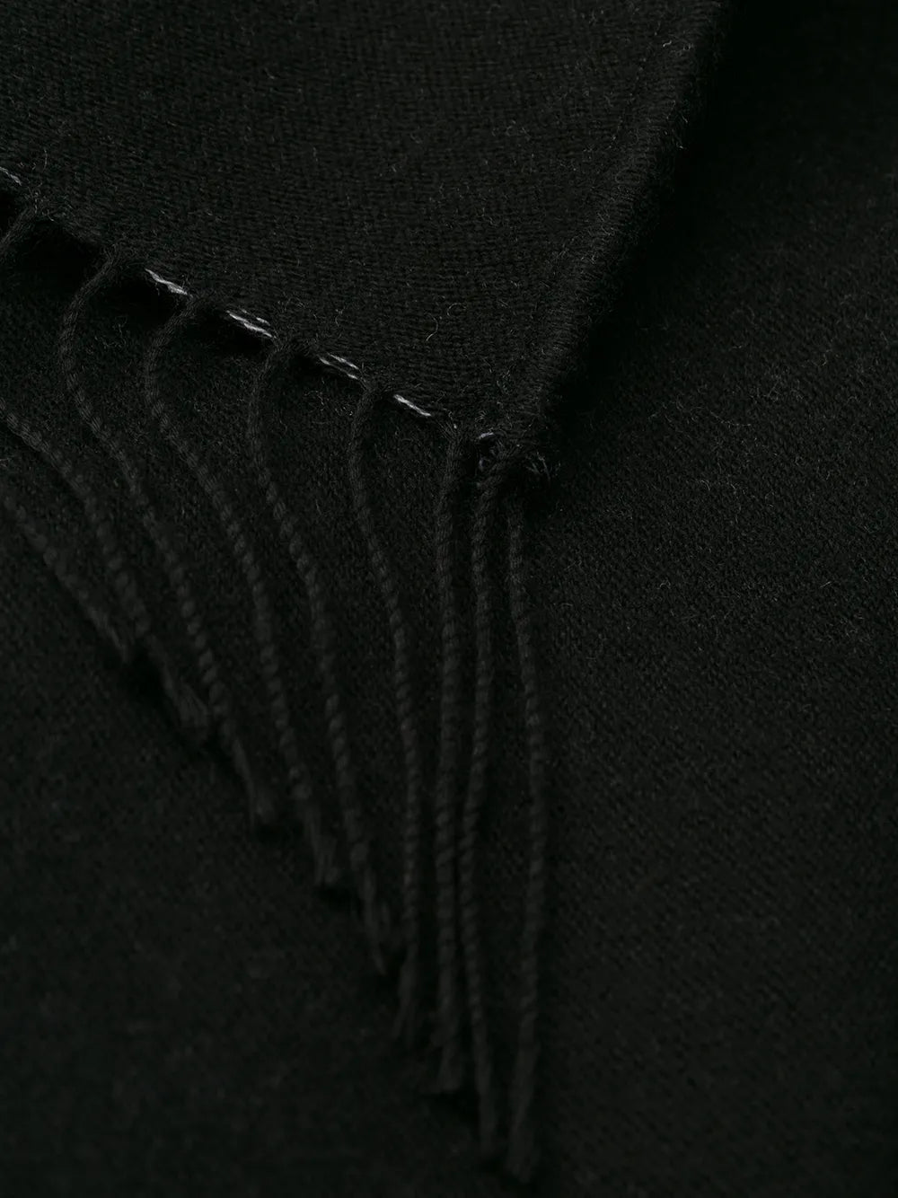 Valentino Garavani Logo Print Fringed Cape